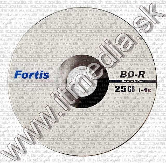 Image of Fortis BluRay BD-R 4x (1 layer 25 GB) 10-FileCase (IT5135)
