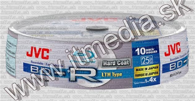 Image of JVC BluRay BD-R 4x 25 GB 10cake (IT6774)