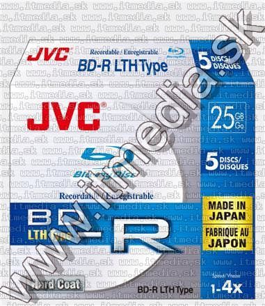 Image of JVC BluRay BD-R 4x 25 GB SlimJC *LTH* (IT6773)