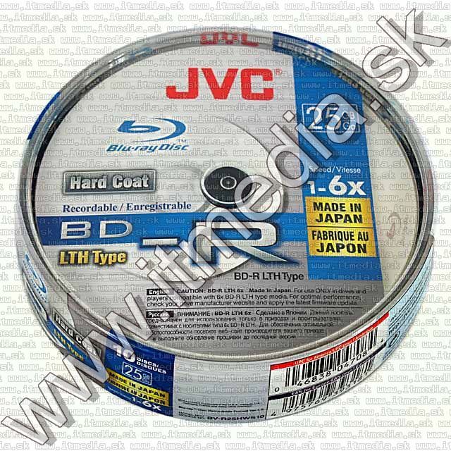 Image of JVC BluRay BD-R 6x 25 GB 10cake *LTH* (IT7546)