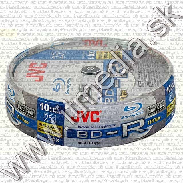 Image of JVC BluRay BD-R 6x 25 GB 10cake *LTH* (IT7546)