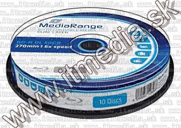 Image of MediaRange BluRay BD-R 6x (2 layer) 50GB 10cake VERBAT-IMf-000 (IT13807)
