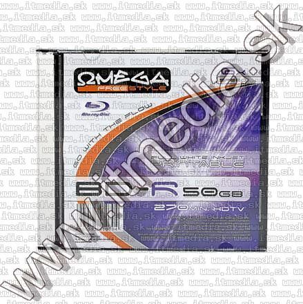 Image of Omega Freestyle BluRay BD-R 6x (2 layer) 50GB *Printable* SlimJC *Repack* (IT5955)