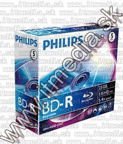 Image of Philips BluRay BD-R 4x (1 layer) NormalJC (IT6973)