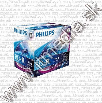 Image of Philips BluRay BD-R 4x (1 layer) NormalJC (IT6973)