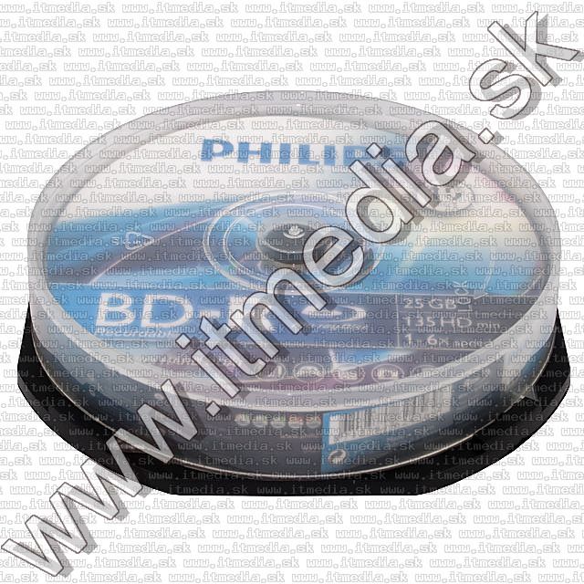Image of Philips BluRay BD-R 6x (1 layer) 10cake (IT7369)