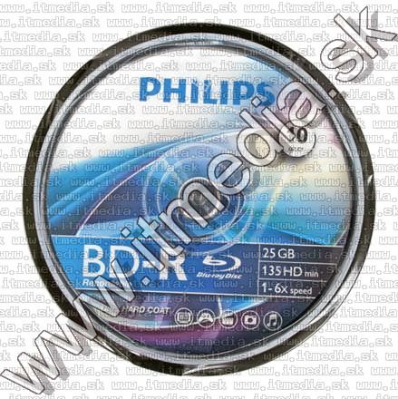 Image of Philips BluRay BD-R 6x (1 layer) 10cake (IT7369)