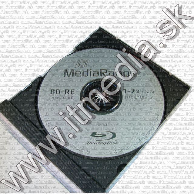 Mediarange BluRay BD-RE 2x (1 layer 25GB) NormalJC *rewritable* (IT9895) Image of Mediarange BluRay BD-RE 2x (1 layer 25GB) NormalJC *rewritable* (IT9895)