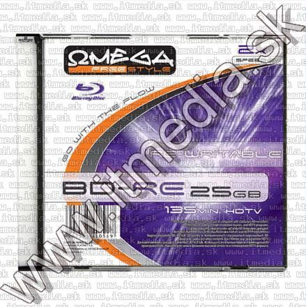 Image of Omega Freestyle BluRay BD-RE 2x (1 layer 25GB) SlimJC *rewritable* (IT5952)