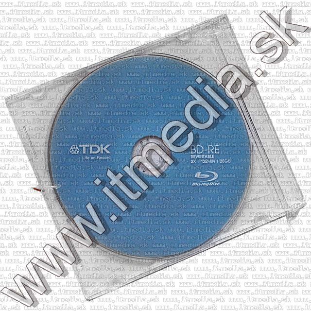 Image of TDK BD-RE 2x (RW) (25GB) BluRay slimjc *REPACK* (IT8807)