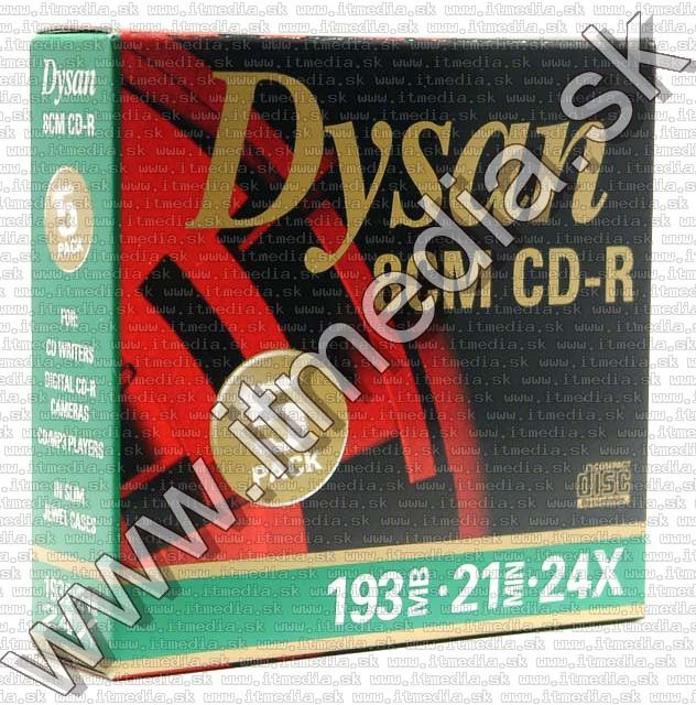 Image of Dysan CD-R mini 24x SlimJC 5-pack (IT4465)