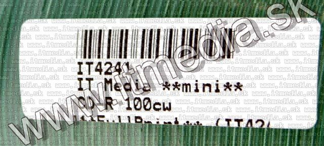Image of IT Media **mini** CD-R 100cw **FullPrint** (IT4241)