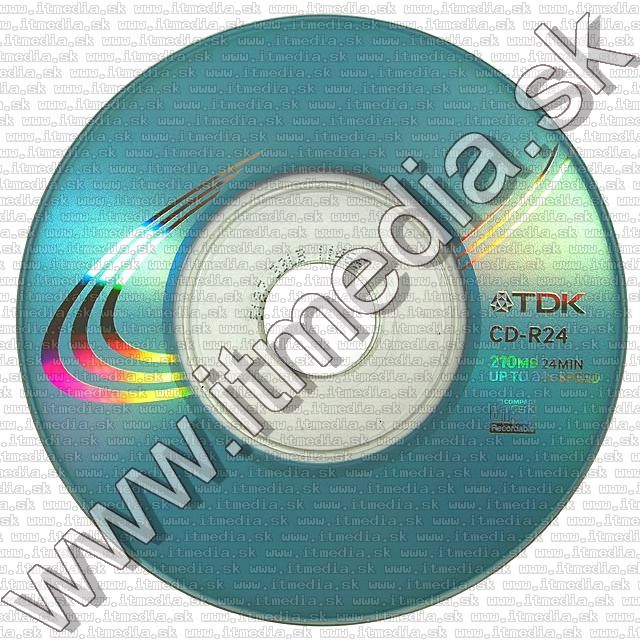Image of TDK mini CD-R 8cm 24x SlimJC 5pk (IT8014)