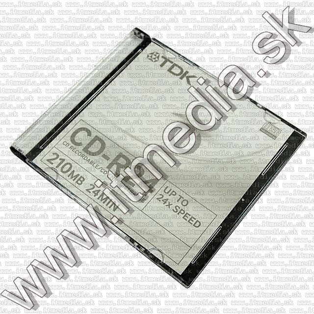 Image of TDK mini CD-R 8cm 24x SlimJC 5pk (IT8014)