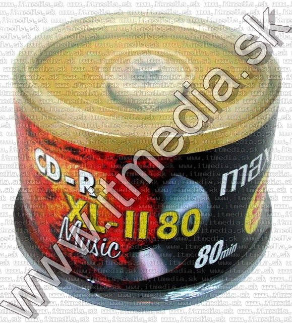 Image of Maxell CD-R 80min -AUDIO- 50cake Music XL-II 80 (IT5152)