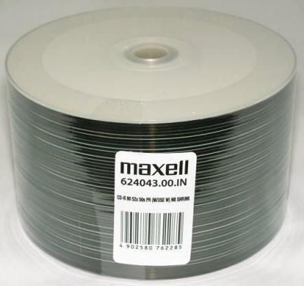 Image of Maxell CD-R 52x **Fullprint** 50cw (IT10497)