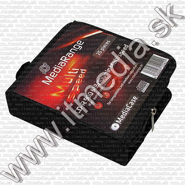 Image of Mediarange CD-R 100 min. 48x 25cw MediaCase ***900MB*** (IT7019)