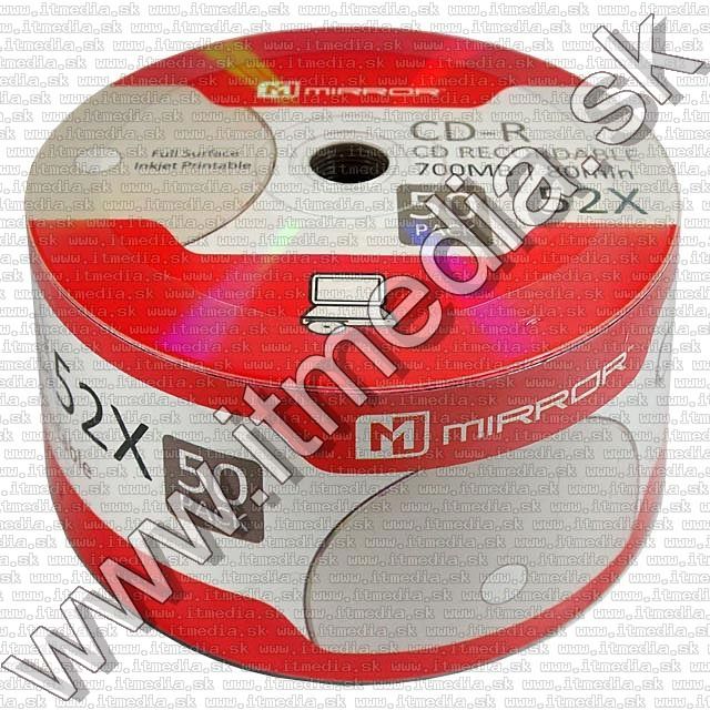 Image of Mirror CD-R 52x **fullprint** 50cw (IT7842)