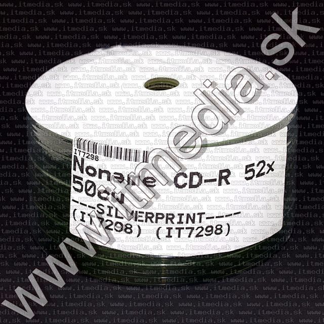 Image of Noname CD-R 52x 50cw ---SILVERPRINT---- (IT7298)
