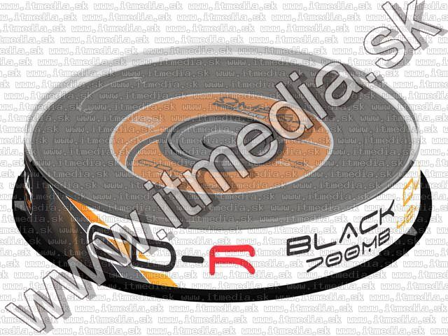 Image of Omega Freestyle Black Vinyl CD-R 52x 10cake (IT8192)