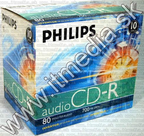 Image of PHILIPS CD-R 80min -----AUDIO----- NormalJC (IT3546)