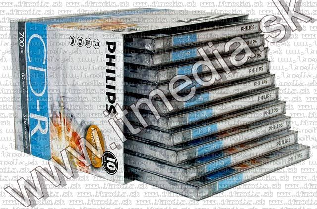 Image of Philips CD-R 52x NormalJC **Printable** (IT5210)