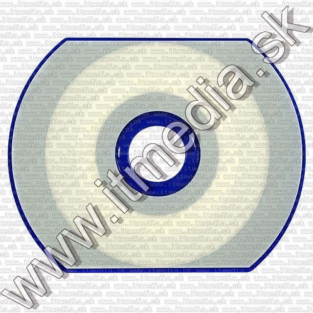 Image of PRINTABLE CD-R Business Card **ELIPTIC** *Blue* 10cake (IT8013)