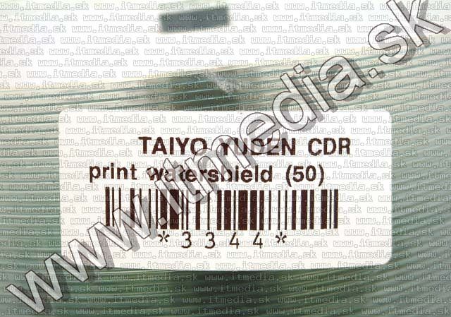 Image of Taiyo Yuden CD-R 80 48x 50cake *Printable Water Shield* (IT3781)
