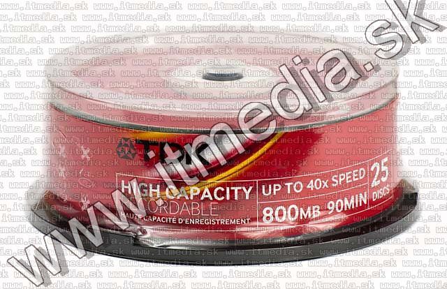 Image of TDK CD-R 52x *****90 min***** 25cake (IT5114)
