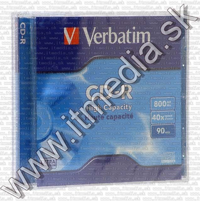 Verbatim CD-R 800 MB (90 min) NormalJC (43428) (IT4972) Image of Verbatim CD-R 800 MB (90 min) NormalJC (43428) (IT4972)