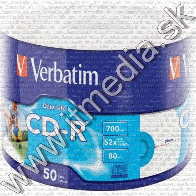 Verbatim CD-R ***PRINTABLE*** 52x 50cw NO-ID (43794) (IT11250) Image of Verbatim CD-R ***PRINTABLE*** 52x 50cw NO-ID (43794) (IT11250)