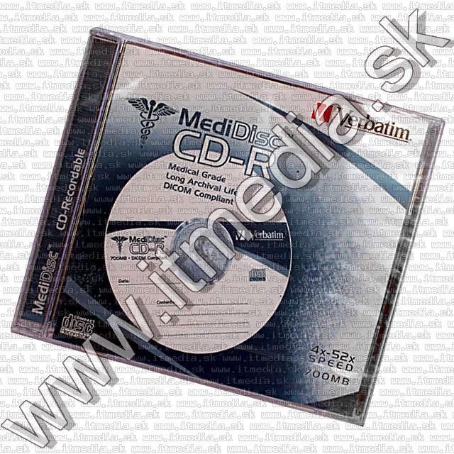 Image of Verbatim CD-R **MEDIDISC** 52x NormalJC (94736) (IT6022)