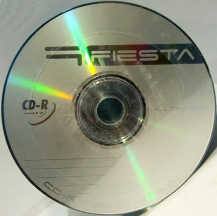 Image of Fiesta CD-R 24x *multi speed* 100cw *overprint* (IT3911)
