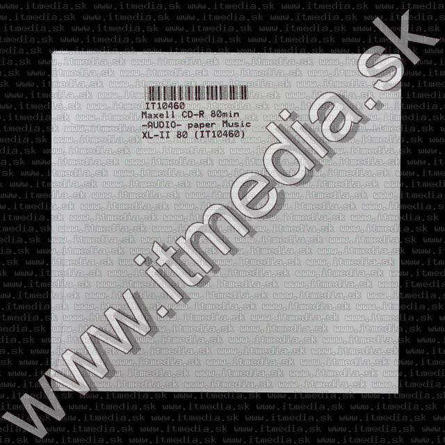 Maxell CD-R 80min -AUDIO- paper Music XL-II 80 (IT10460) Image of Maxell CD-R 80min -AUDIO- paper Music XL-II 80 (IT10460)