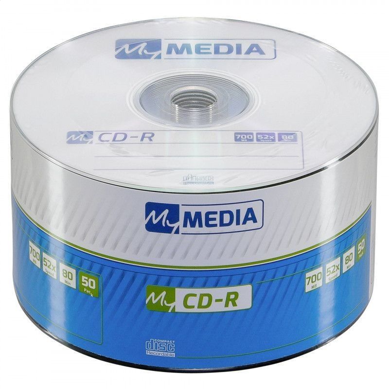 Image of MyMedia by Verbatim CD-R 52x 50cw (69201) (IT14818)