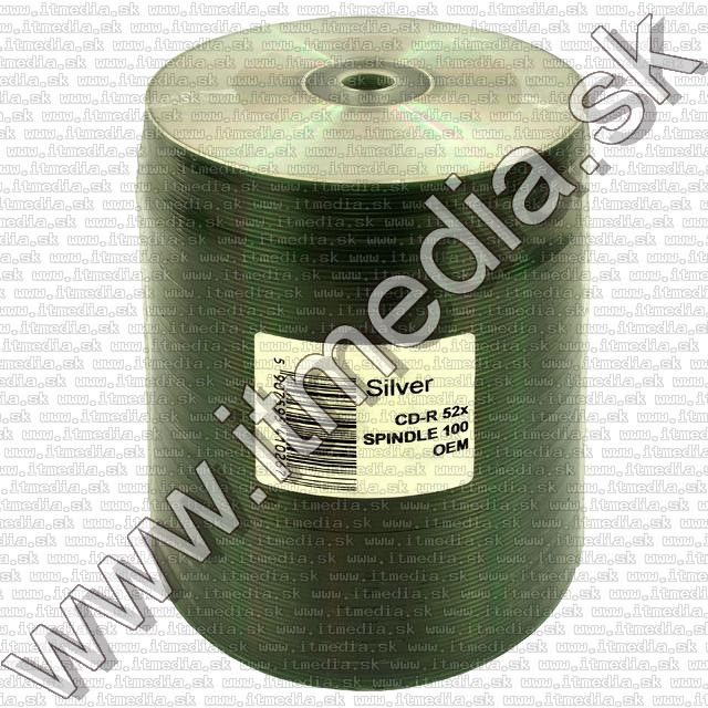 OEM CD-R 52x Silver Unbranded 100cw (IT0802) Image of OEM CD-R 52x Silver Unbranded 100cw (IT0802)