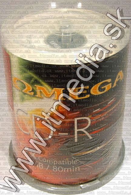 Image of Omega CD-R 52x 100cake INFO! (IT3788)