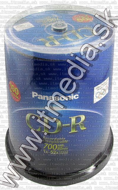 Image of Panasonic CD-R 52x 100cake (IT5602)