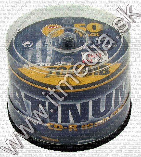 Image of Platinum CD-R 52x 50cake (IT5746)