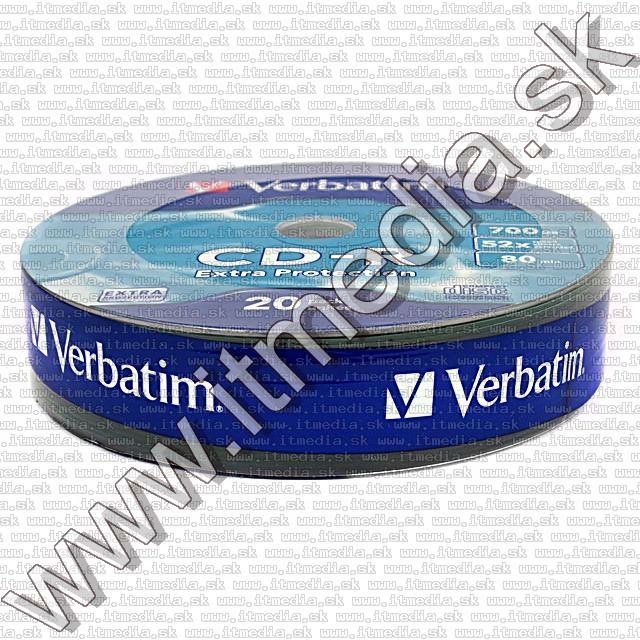 Image of Verbatim CD-R 52x ++20cw++ Extra Protection (43784) (IT9266)