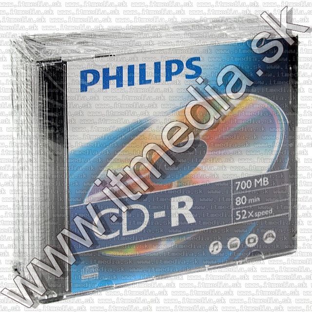Image of Philips CD-R 52x SlimJC **NEW** (IT6060)