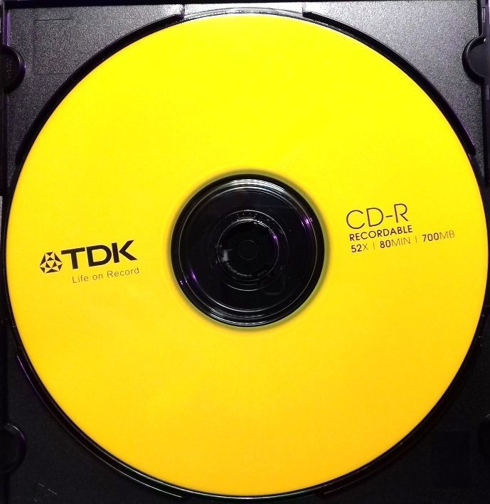 Image of TDK CD-R 52x SlimJC Color Mix (IT13381)