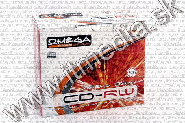 Image of Omega Freestyle CD-RW 12x SlimJC (IT8714)