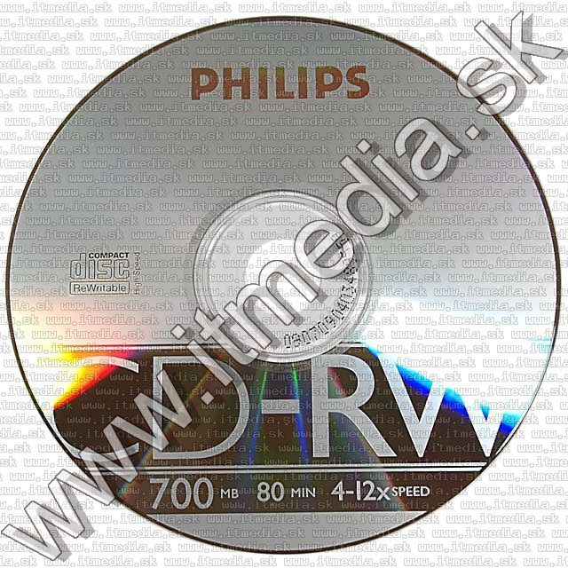 Image of Philips CD-RW 4x-12x 25cake (IT8858)