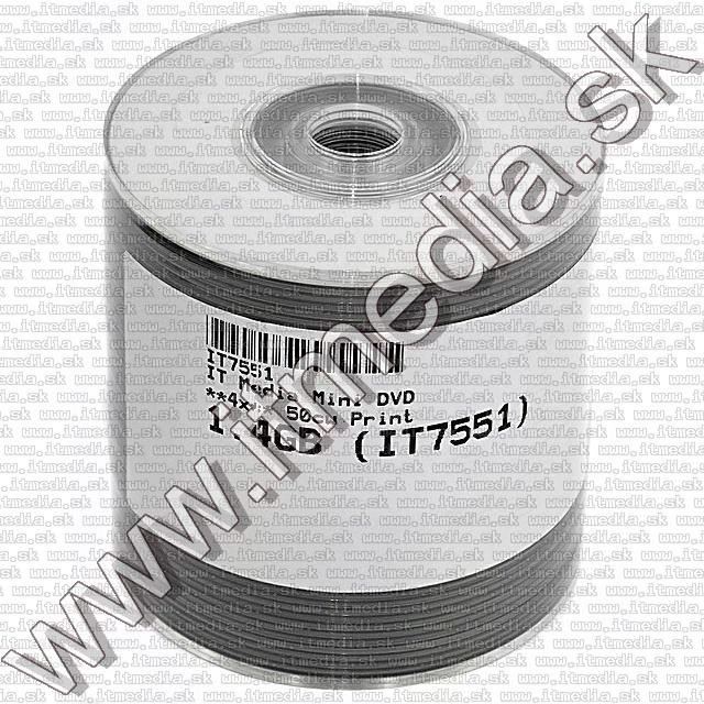 Image of IT Media Mini DVD-R **4x** 50cw Print 1.4GB (IT7551)