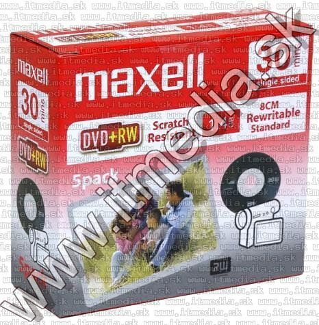 Image of Maxell ***mini 8cm***DVD+RW slim 1.4GB Scratch Resistant INFO!!! (IT14121)