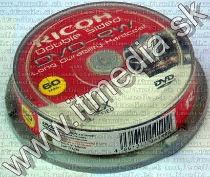 Image of Ricoh ***mini*** DVD-RW 2x 10cake **Double Side** (IT1727)