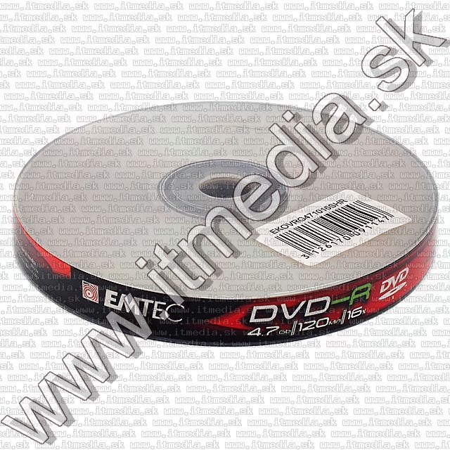 Image of Emtec DVD-R 16x 10cw (IT7424)
