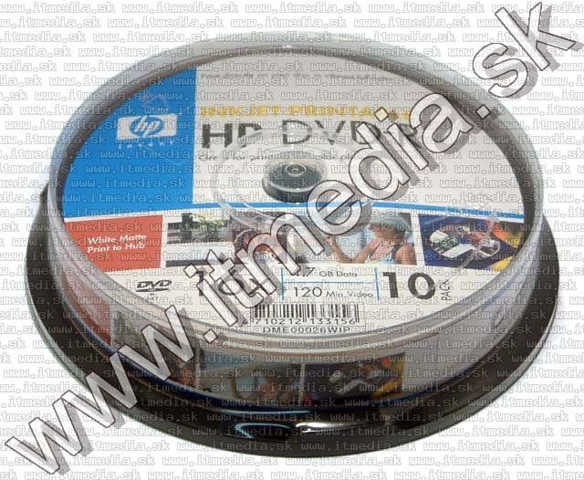 Image of HP DVD-R 16x 10cakebox *Fullprint* (IT4443)