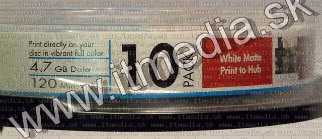 Image of HP DVD-R 16x 10cakebox *Fullprint* (IT4443)